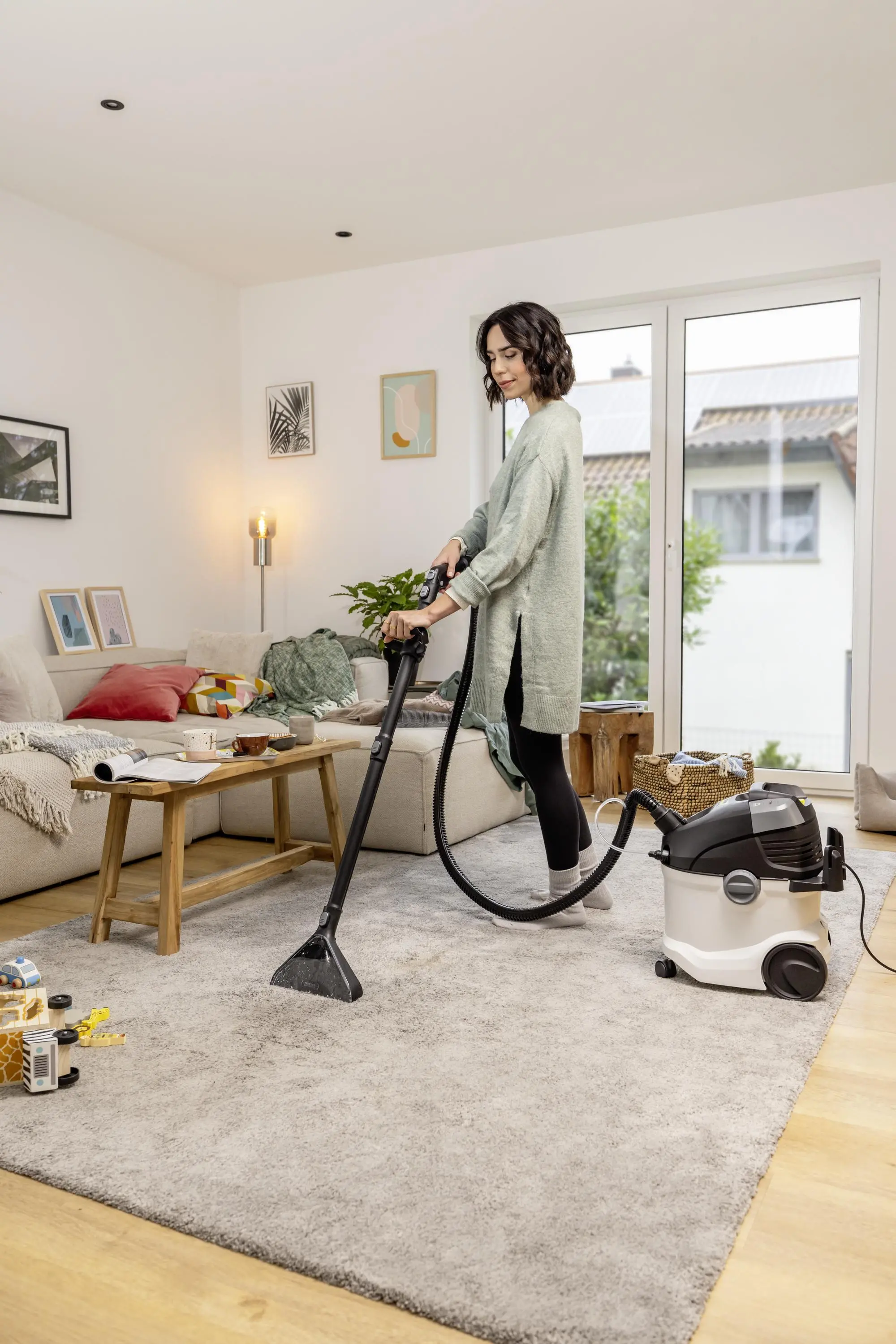 Odkurzacz Karcher SE 5 1.081-230.0 1000W Ssawka podłogowa z nasadką do twardych powierzchni