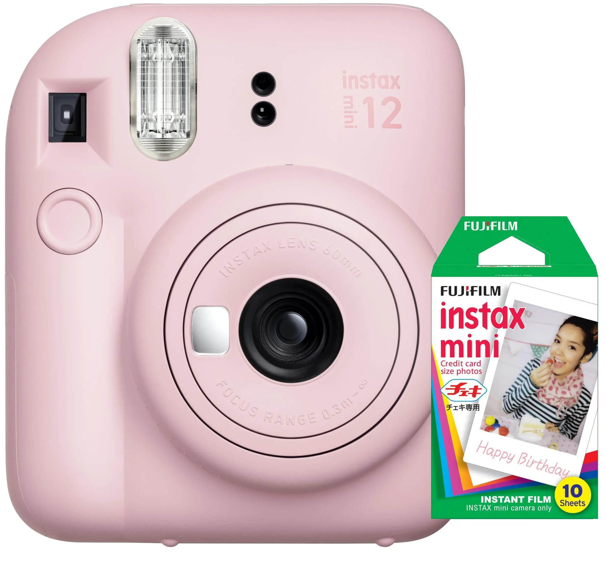Fujifilm Instax Mini 12 Różowy + wkłady 10szt
