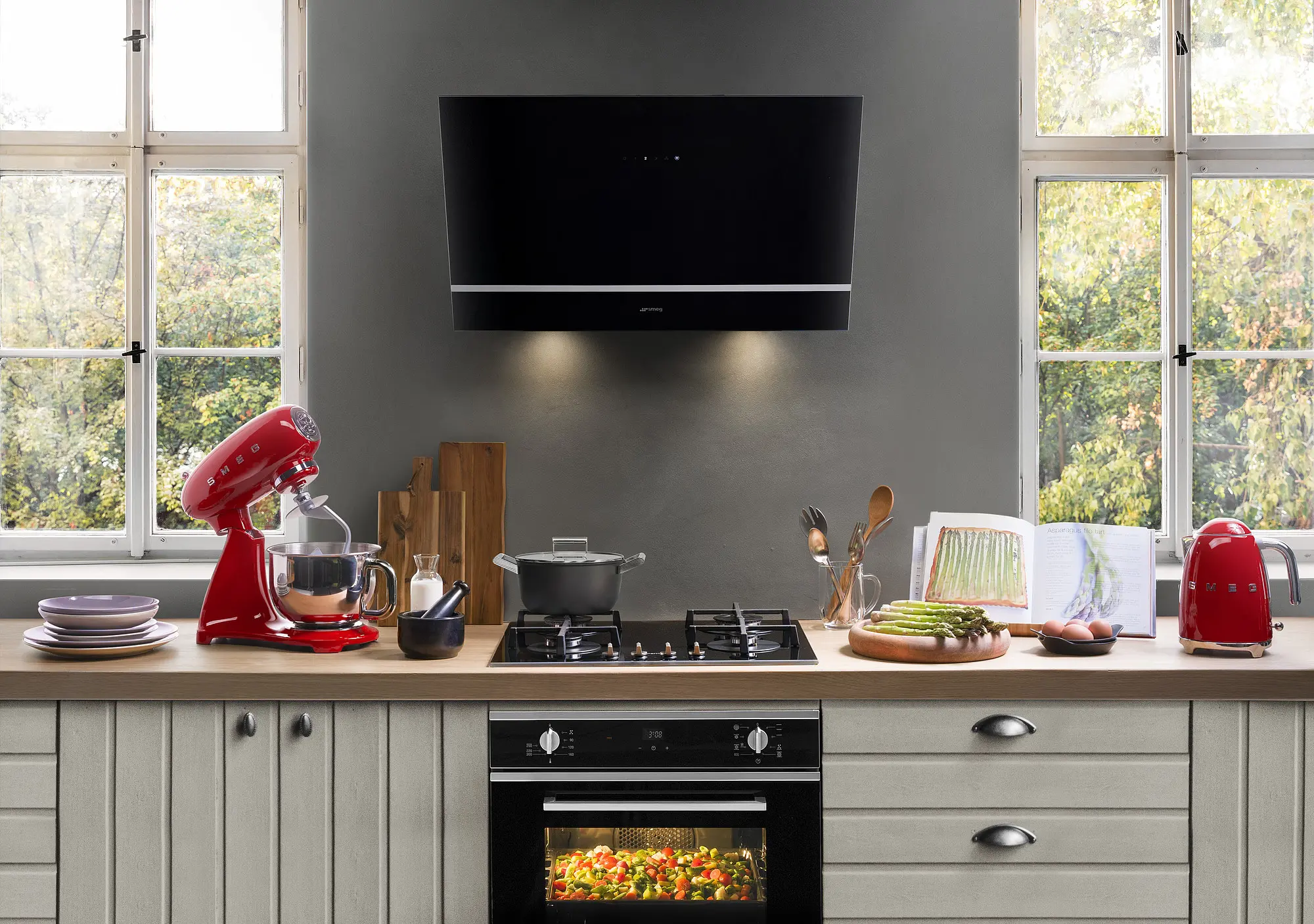 Okap Smeg KV28N Czarny