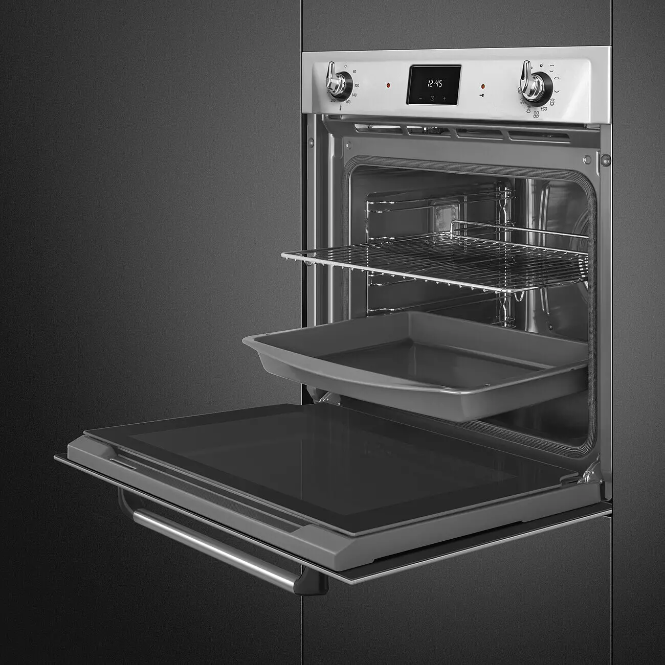 Piekarnik elektryczny Smeg Victoria SOP6900TX Termoobieg Stal nierdzewna