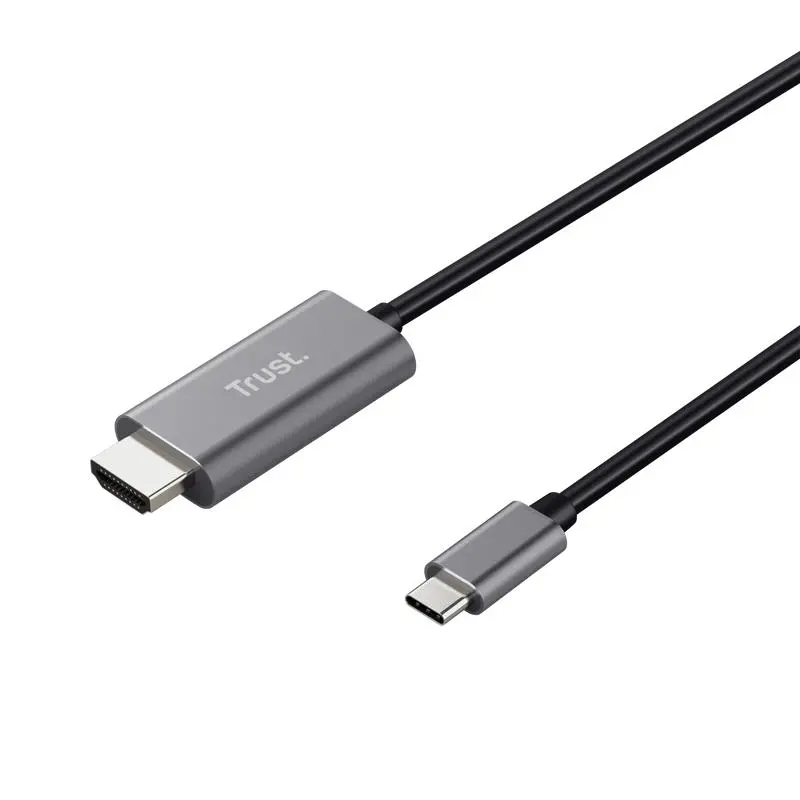 Kabel USB-HDMI Trust Calyx 1,8m Szary