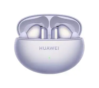 Słuchawki bezprzewodowe Huawei FreeBuds 6i ANC z etui ładującym Dokanałowe Bluetooth 5.3 Fioletowy