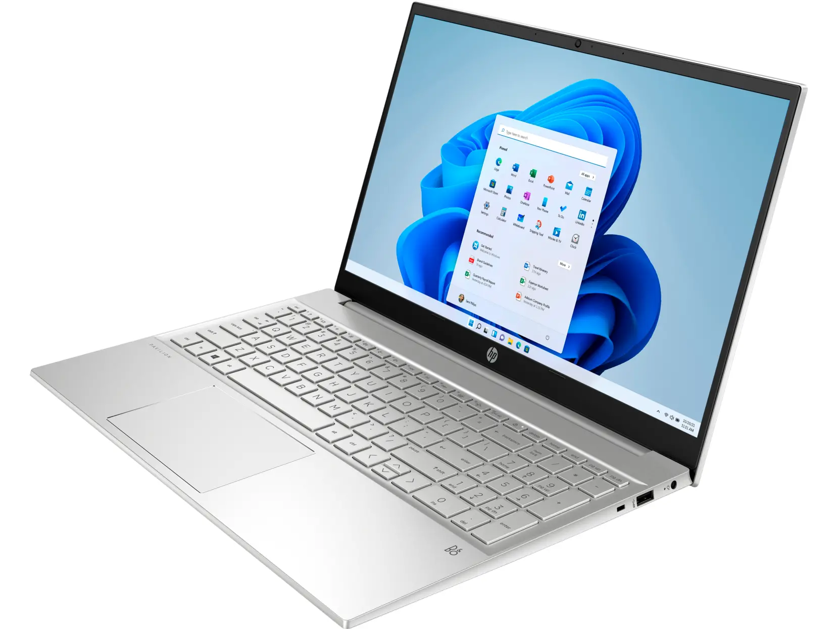 Laptop HP Pavilion 15-eh3412nw 15,6" R5 7530U 16GB RAM 512GB Dysk SSD Win11 Srebrny
