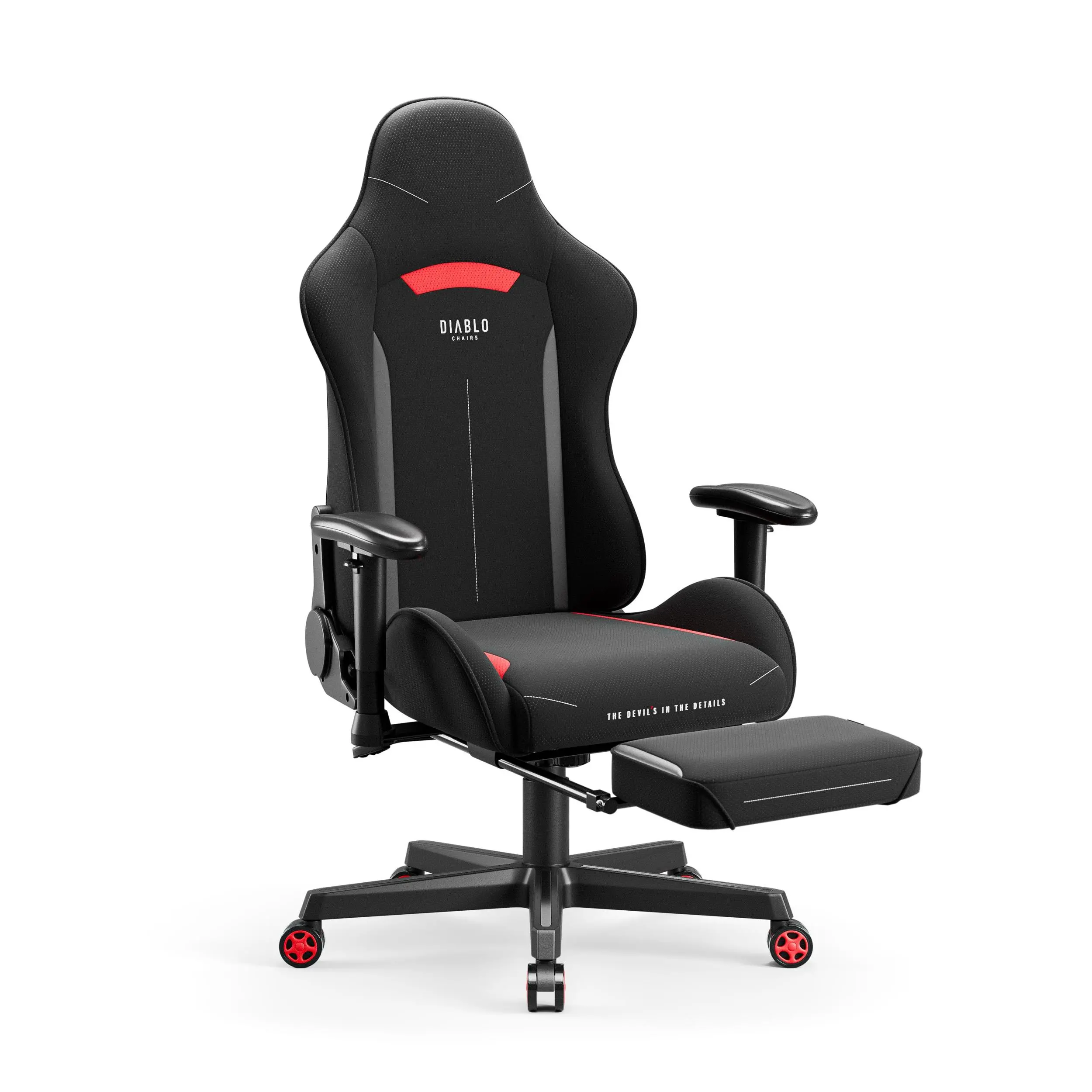 Podnóżek Diablo Chairs do fotela X-Starter Czarny