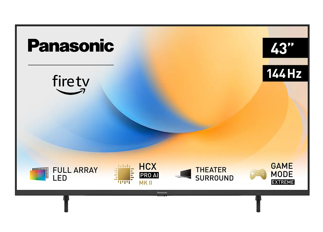Telewizor Panasonic TV-43W90AEG 43" LED 4K 144Hz Smart TV Dolby Vision IQ Dolby Atmos HDMI 2.1 DVB-T2