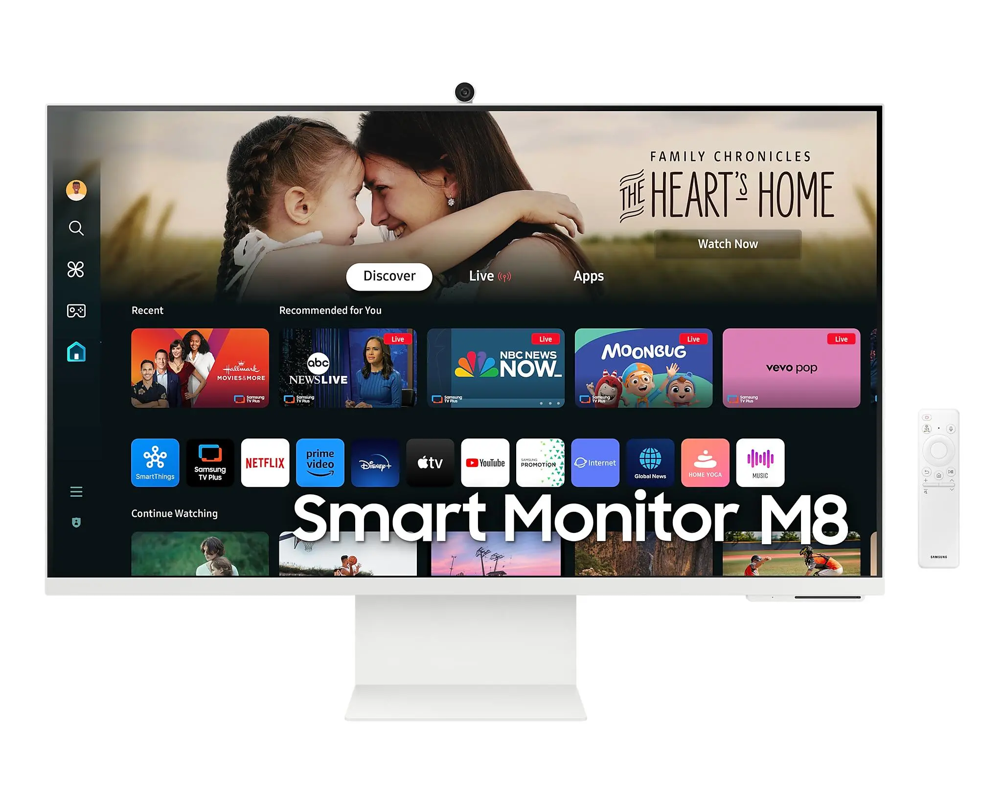 Monitor Samsung M8 Smart S32DM801UU 32" 4K VA 60Hz 4ms