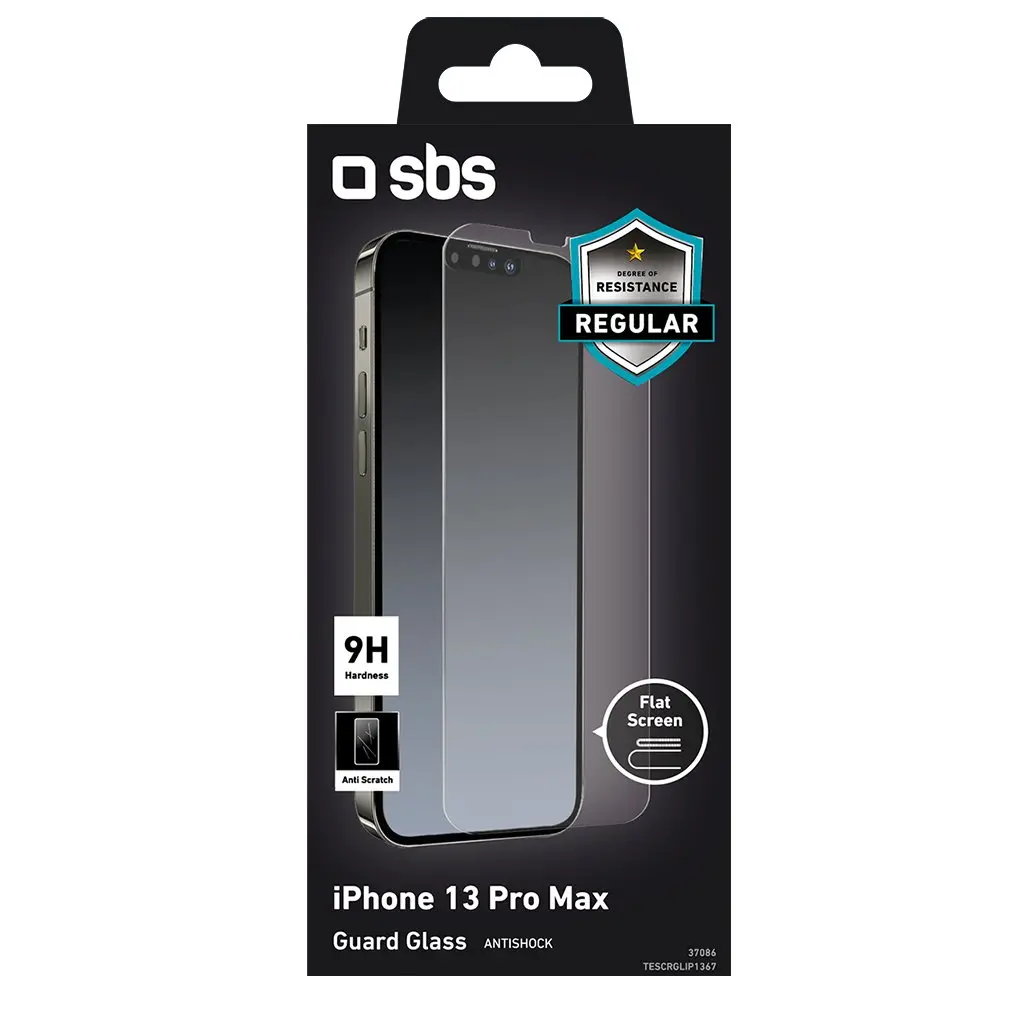 Szkło hartowane SBS TESCRGLIP1367 Guard Glass do iPhone 13 Pro Max / iPhone 14 Plus