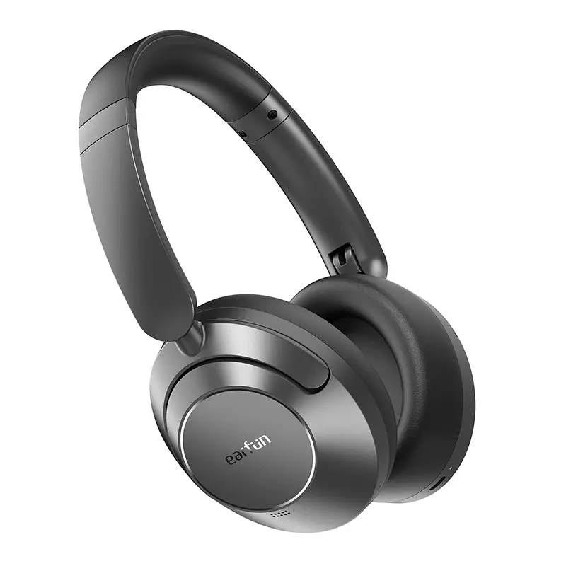 Słuchawki bezprzewodowe Earfun Wave Pro Nauszne Bluetooth 5.0 Czarny