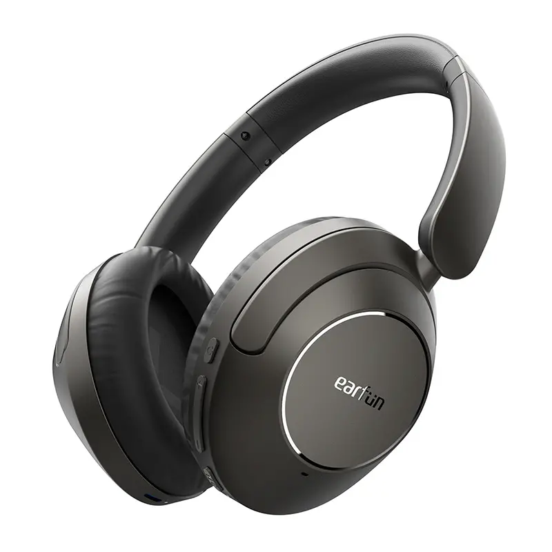 Słuchawki bezprzewodowe Earfun Wave Pro Nauszne Bluetooth 5.0 Czarny