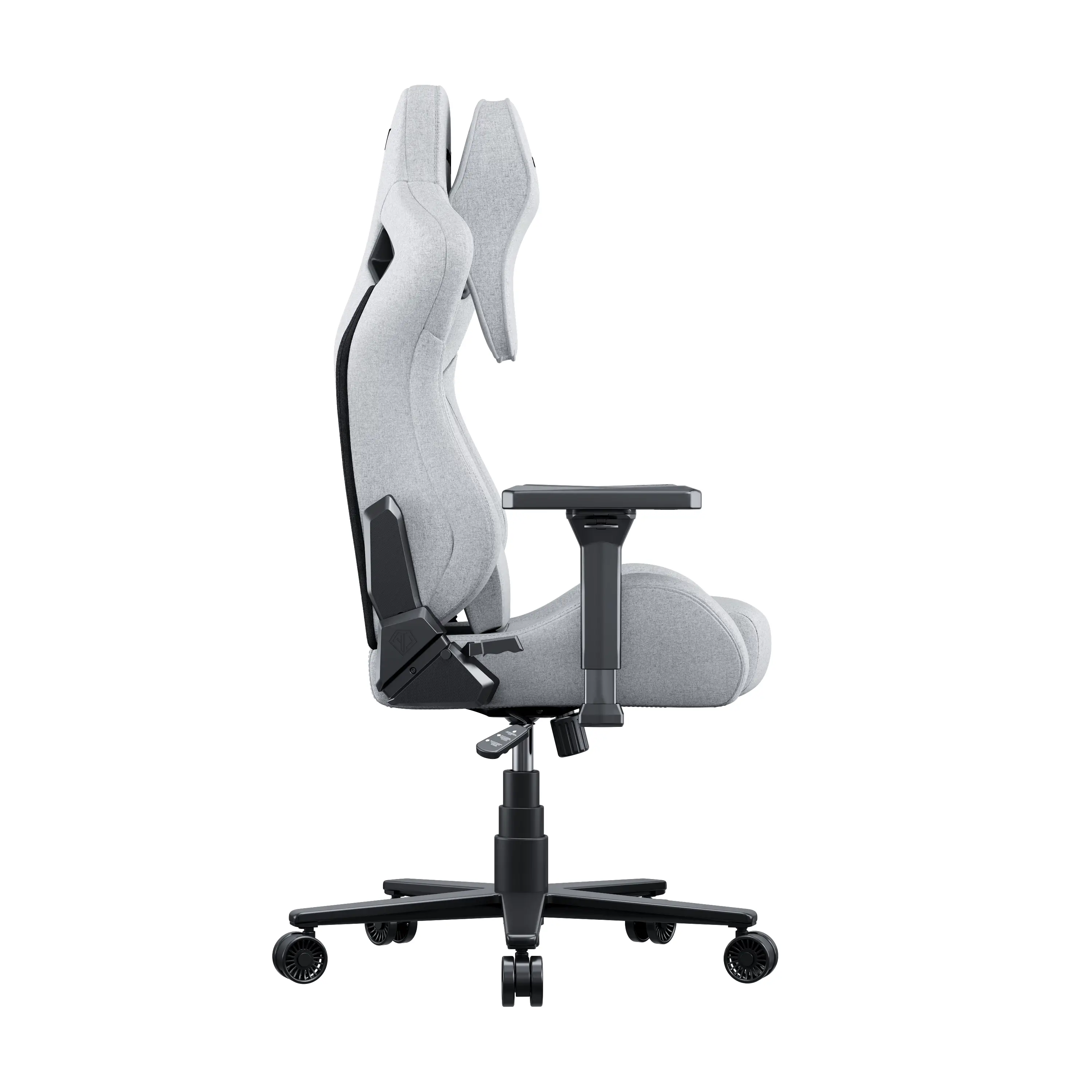Fotel Anda Seat Kaiser Frontier XL Gamingowy do 150kg Tkanina Szary