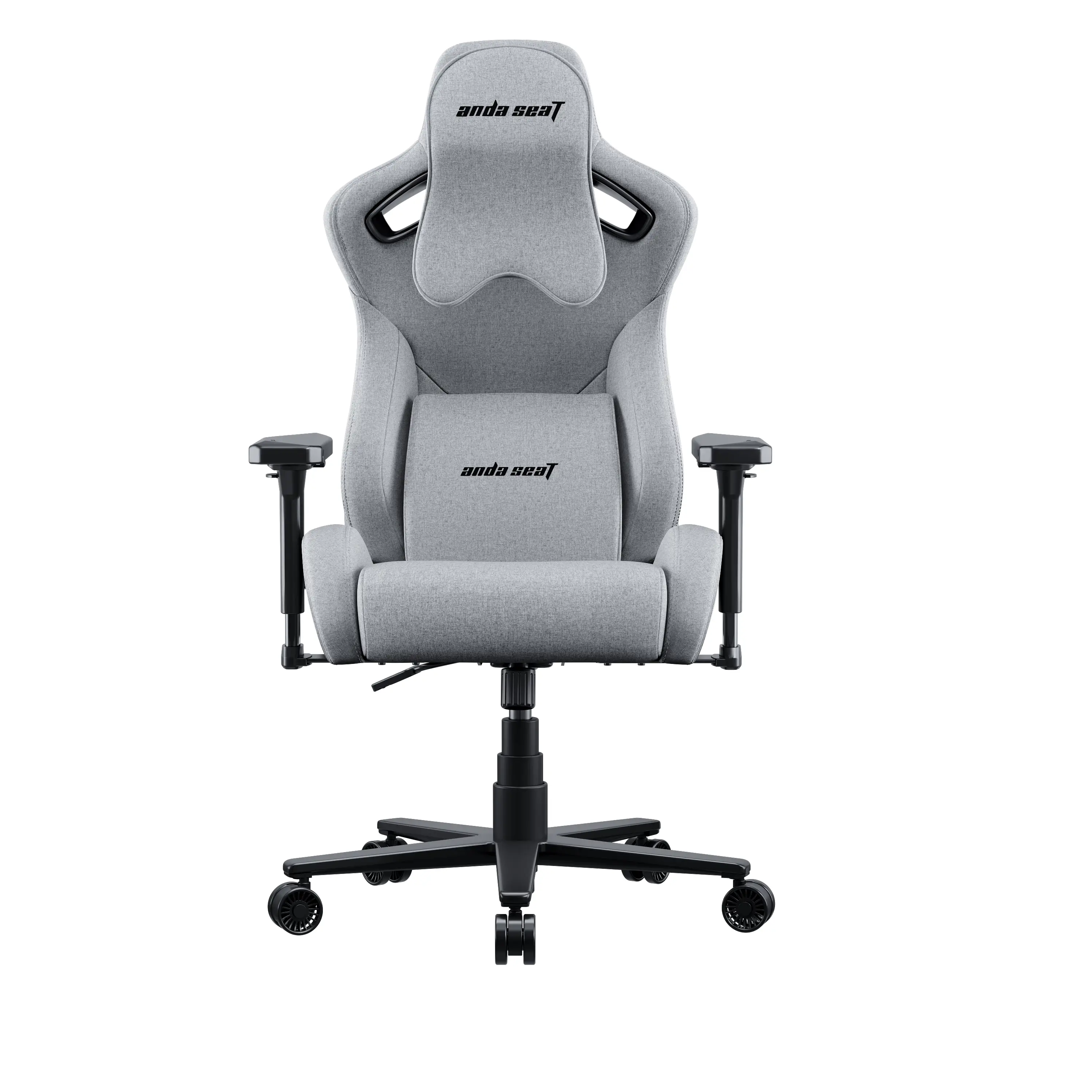 Fotel Anda Seat Kaiser Frontier XL Gamingowy do 150kg Tkanina Szary