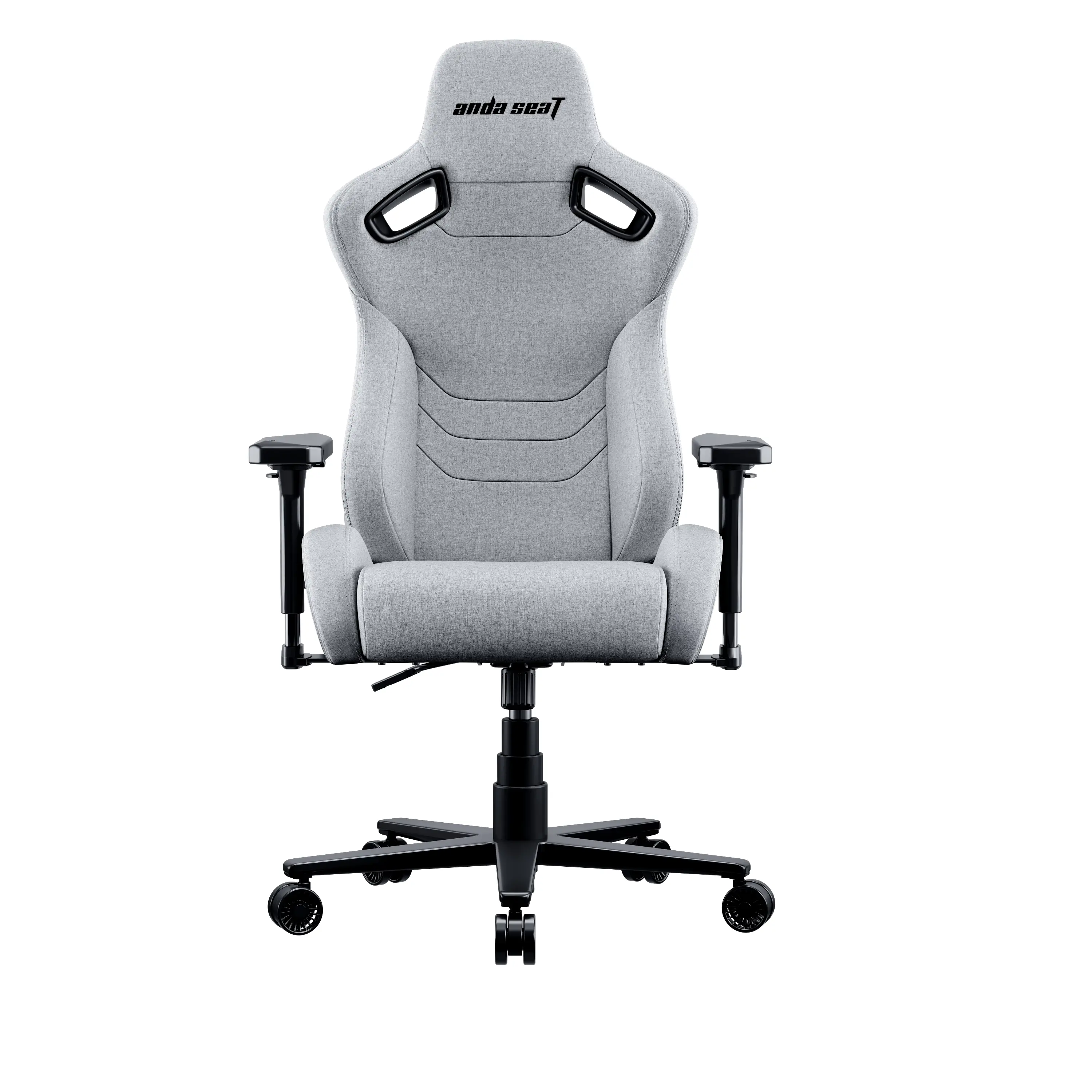 Fotel Anda Seat Kaiser Frontier XL Gamingowy do 150kg Tkanina Szary