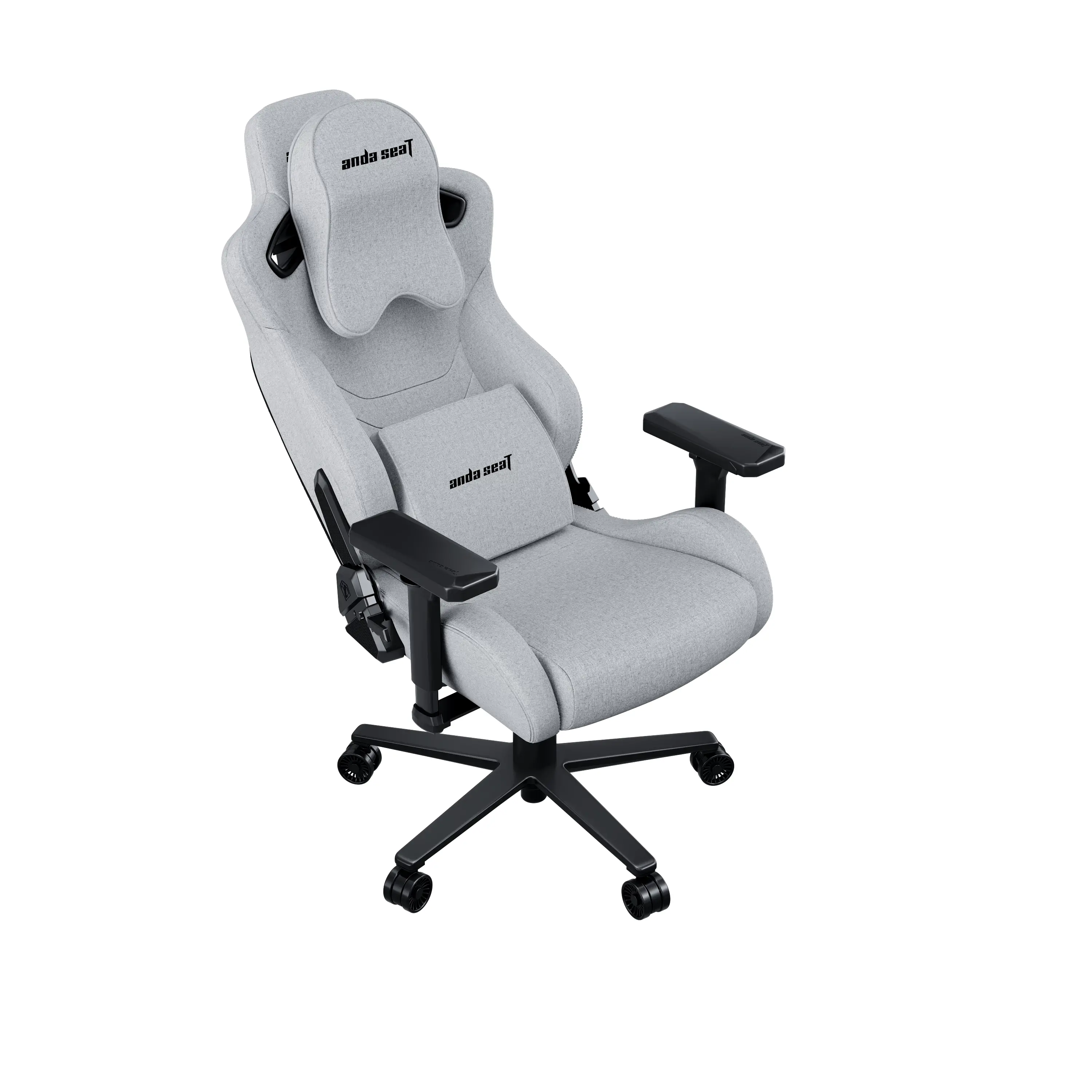 Fotel Anda Seat Kaiser Frontier XL Gamingowy do 150kg Tkanina Szary