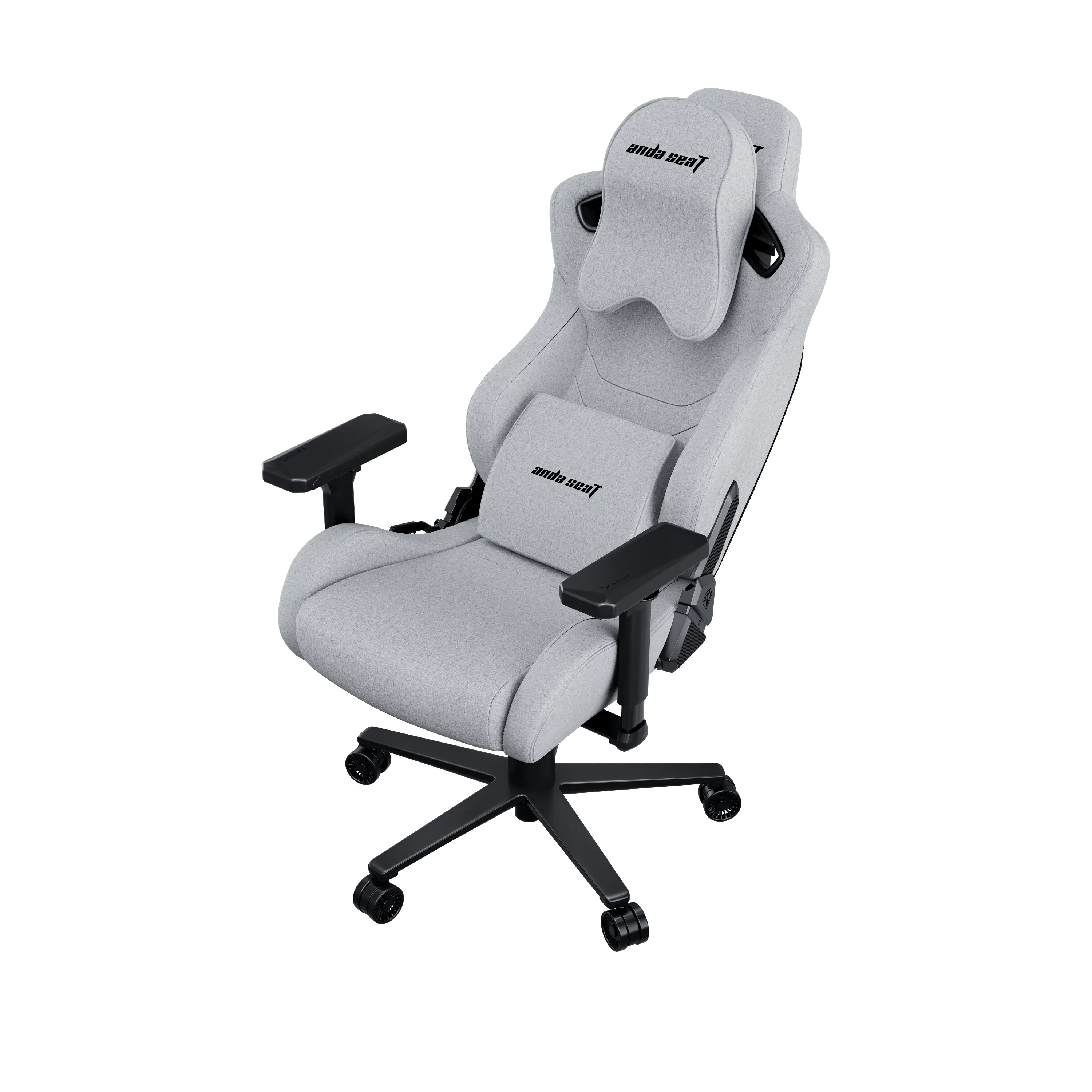 Fotel Anda Seat Kaiser Frontier XL Gamingowy do 150kg Tkanina Szary
