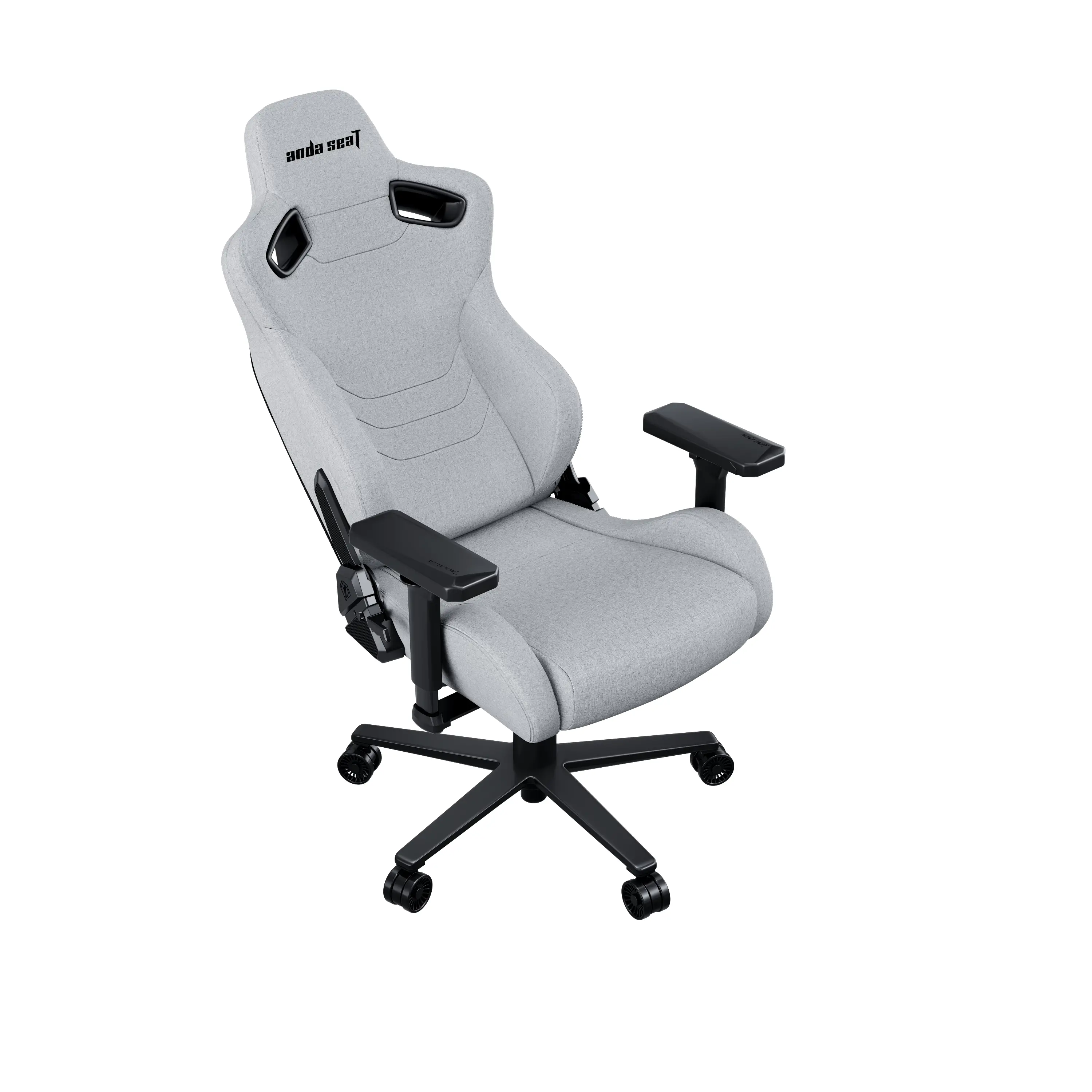 Fotel Anda Seat Kaiser Frontier XL Gamingowy do 150kg Tkanina Szary