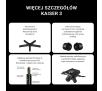 Fotel Anda Seat Kaiser 3 XL Gamingowy do 200kg Skóra ECO Pomarańczowy