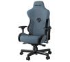 Fotel Anda Seat T-Pro 2 XL Gamingowy do 200kg Tkanina Niebieski