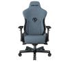 Fotel Anda Seat T-Pro 2 XL Gamingowy do 200kg Tkanina Niebieski