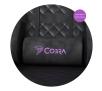 Fotel Cobra Draco CRF190 Gamingowy do 130kg Skóra ECO Czarno-różowy