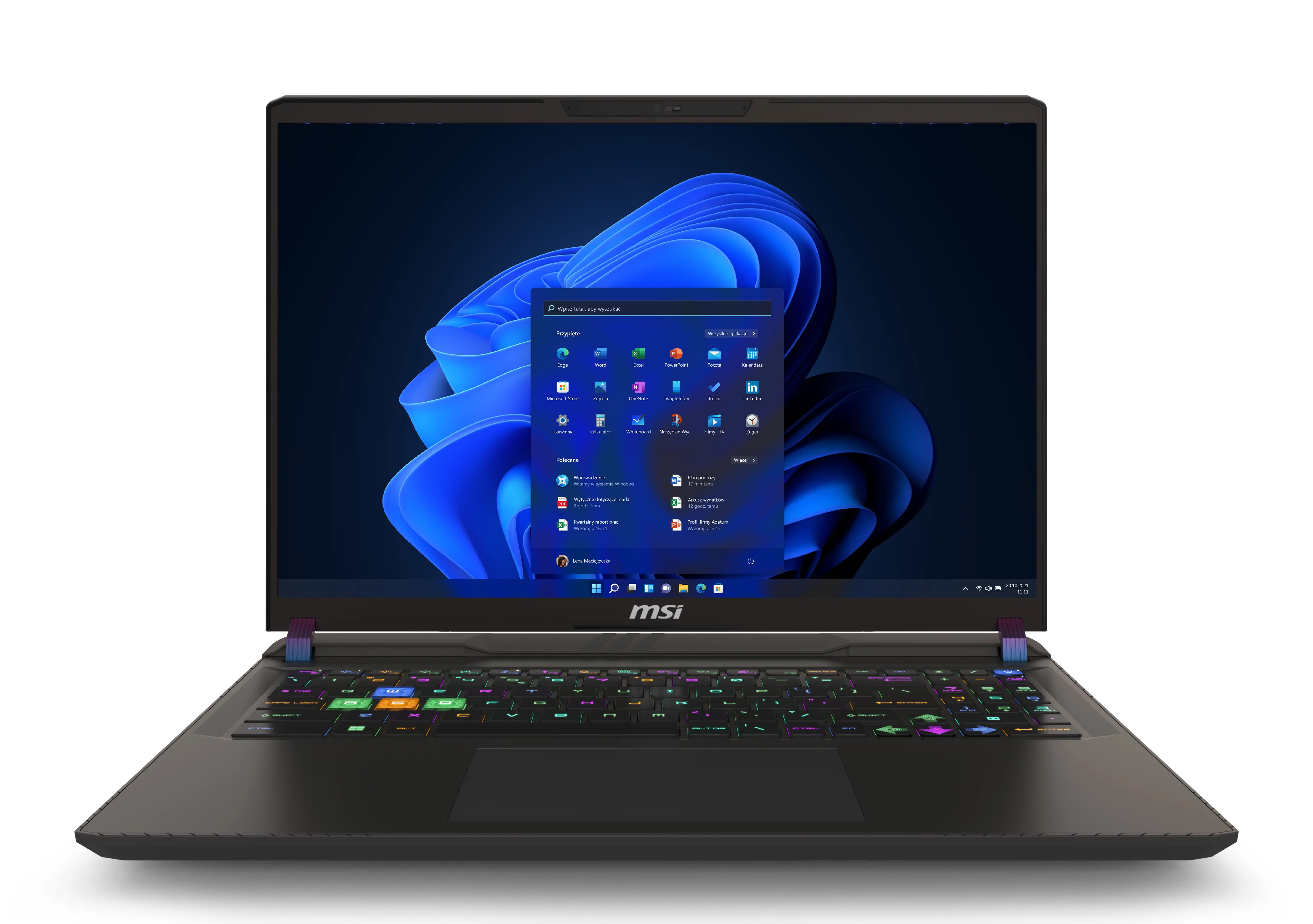 Laptop gamingowy MSI Vector 16 HX A13VHG-492PL 16" 240Hz i9-13980HX 16GB RAM 1TB Dysk SSD RTX4080 DLSS3 Win11 Szary