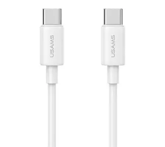 Kabel USAMS SJ711USB02 USB-C do USB-C 1m Biały