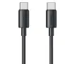 Kabel USAMS SJ711USB01 USB-C do USB-C 1m Czarny