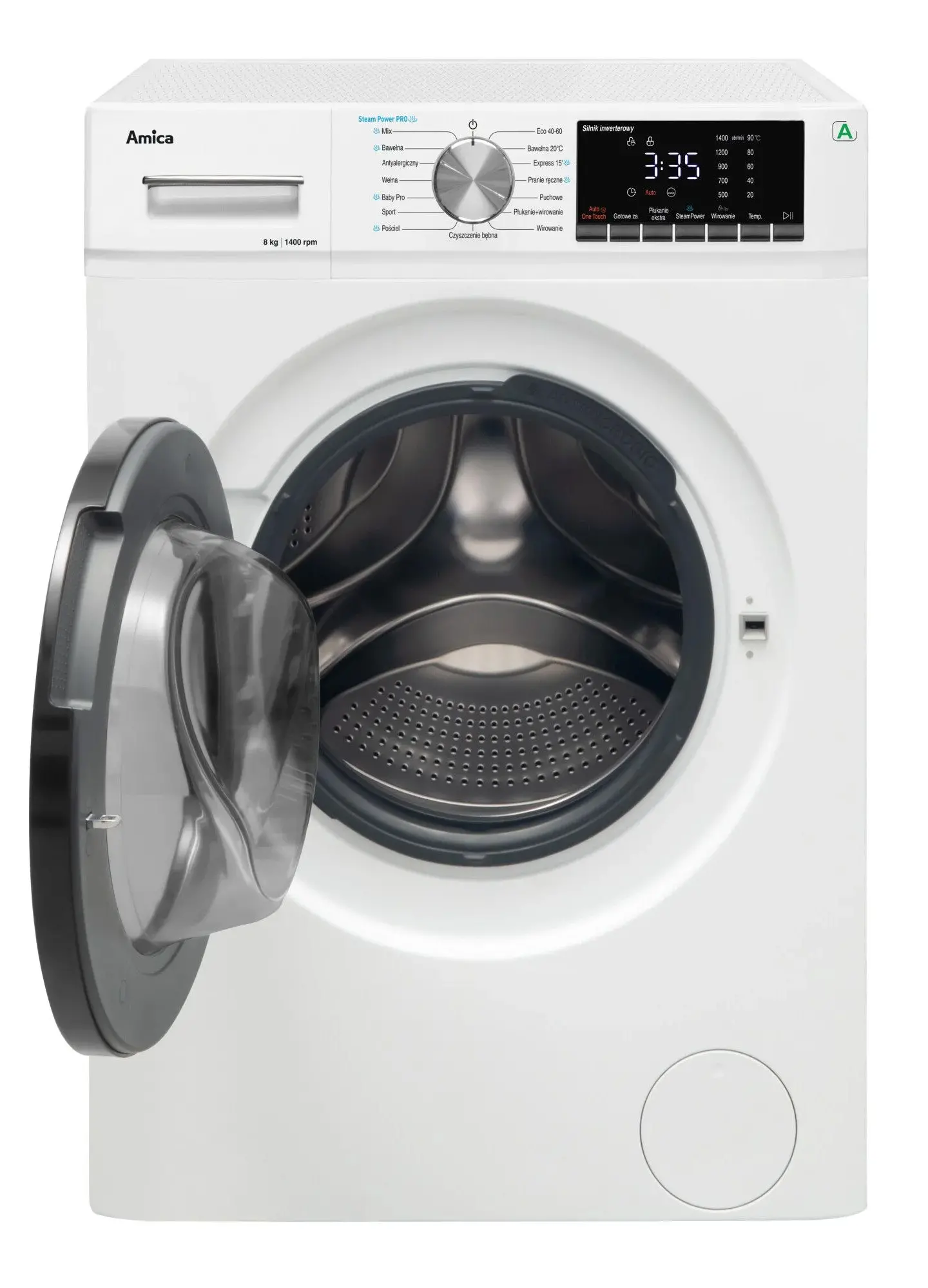 Pralka Amica WA5S814ALiSEU Slim 8kg 1400 obr/min