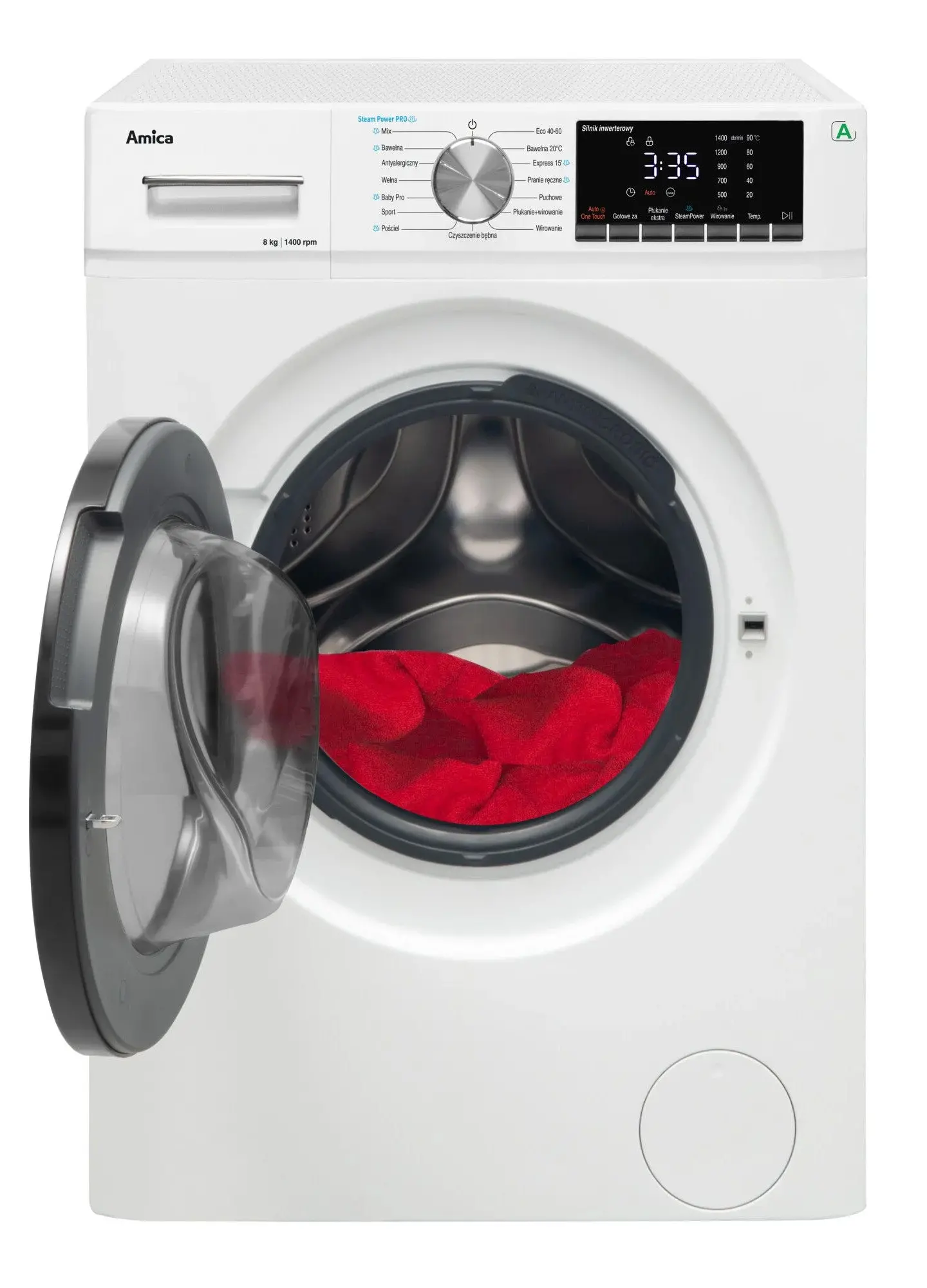 Pralka Amica WA5S814ALiSEU Slim 8kg 1400 obr/min