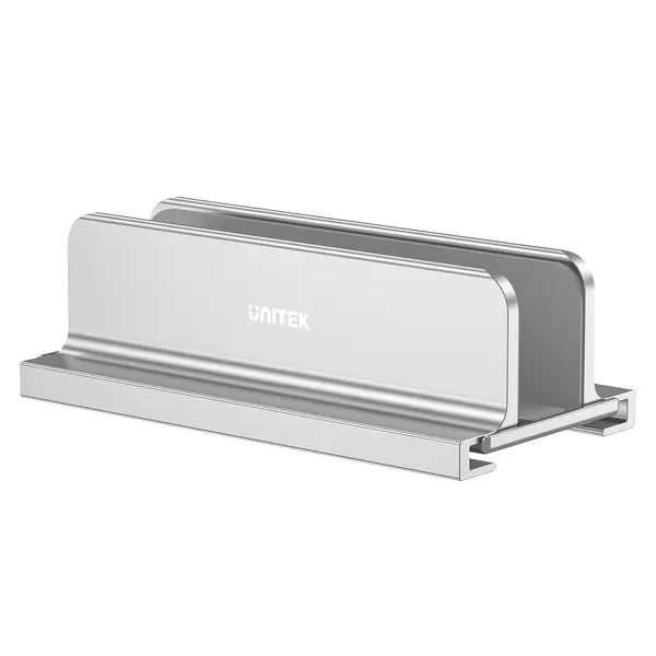 Podstawka na laptopa Unitek OT172GY Pionowa Aluminium Srebrny
