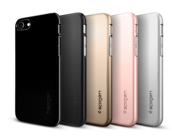Etui Spigen Thin Fit 042CS20427 do iPhone 7 (czarny)