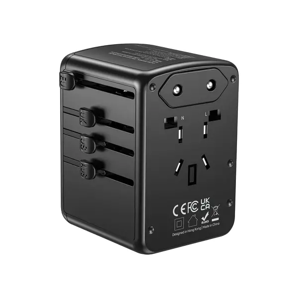 Ładowarka podróżna Unitek P1121ABK01 EU/US/UK/AUS PowerDelivery 35W
