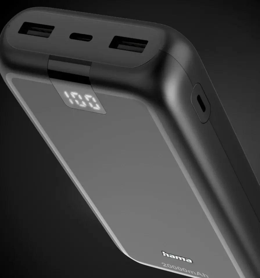 Powerbank Hama 201710 Performance 20 20000mAh 15W Antracyt