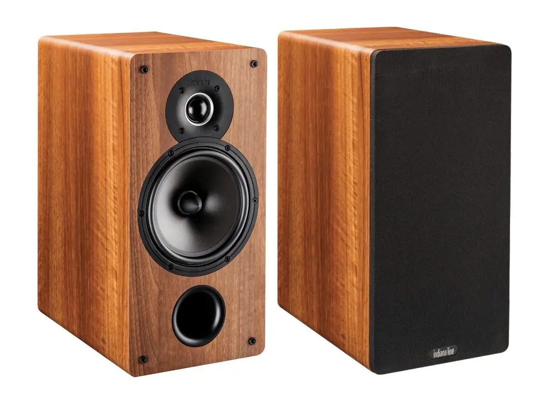 Zestaw stereo Yamaha R-S202D Srebrny, Indiana Line Nota Tesi 261 L Orzech