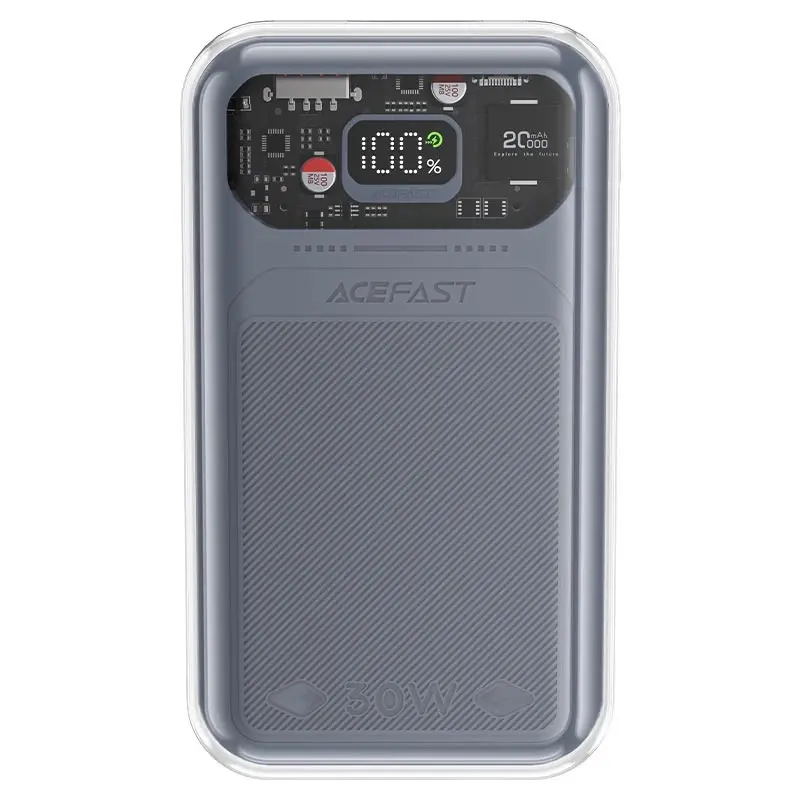 Powerbank Acefast Sparkling 20000mAh 30W Szary