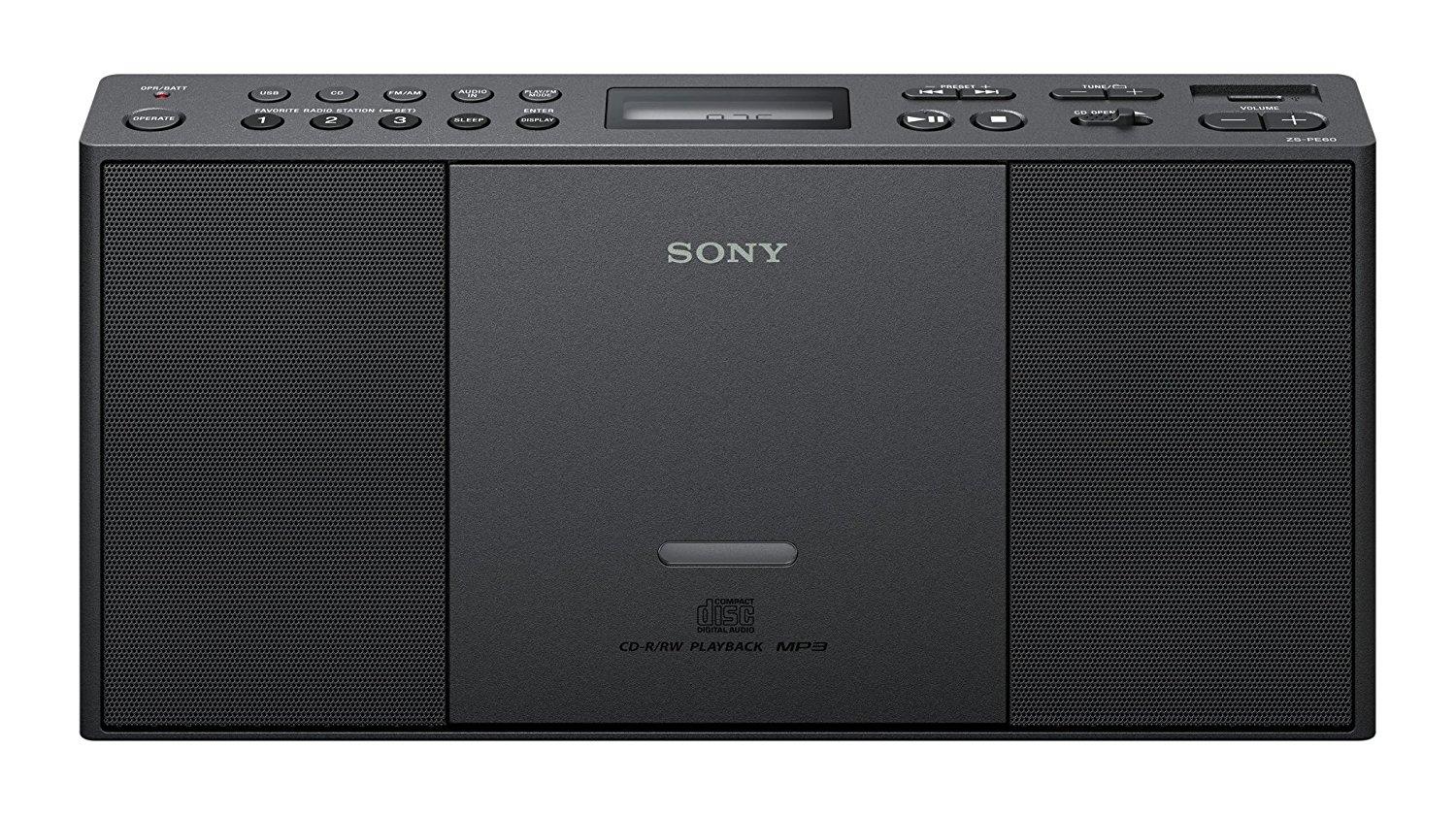Radioodtwarzacz Sony ZS-PE60 (czarny)
