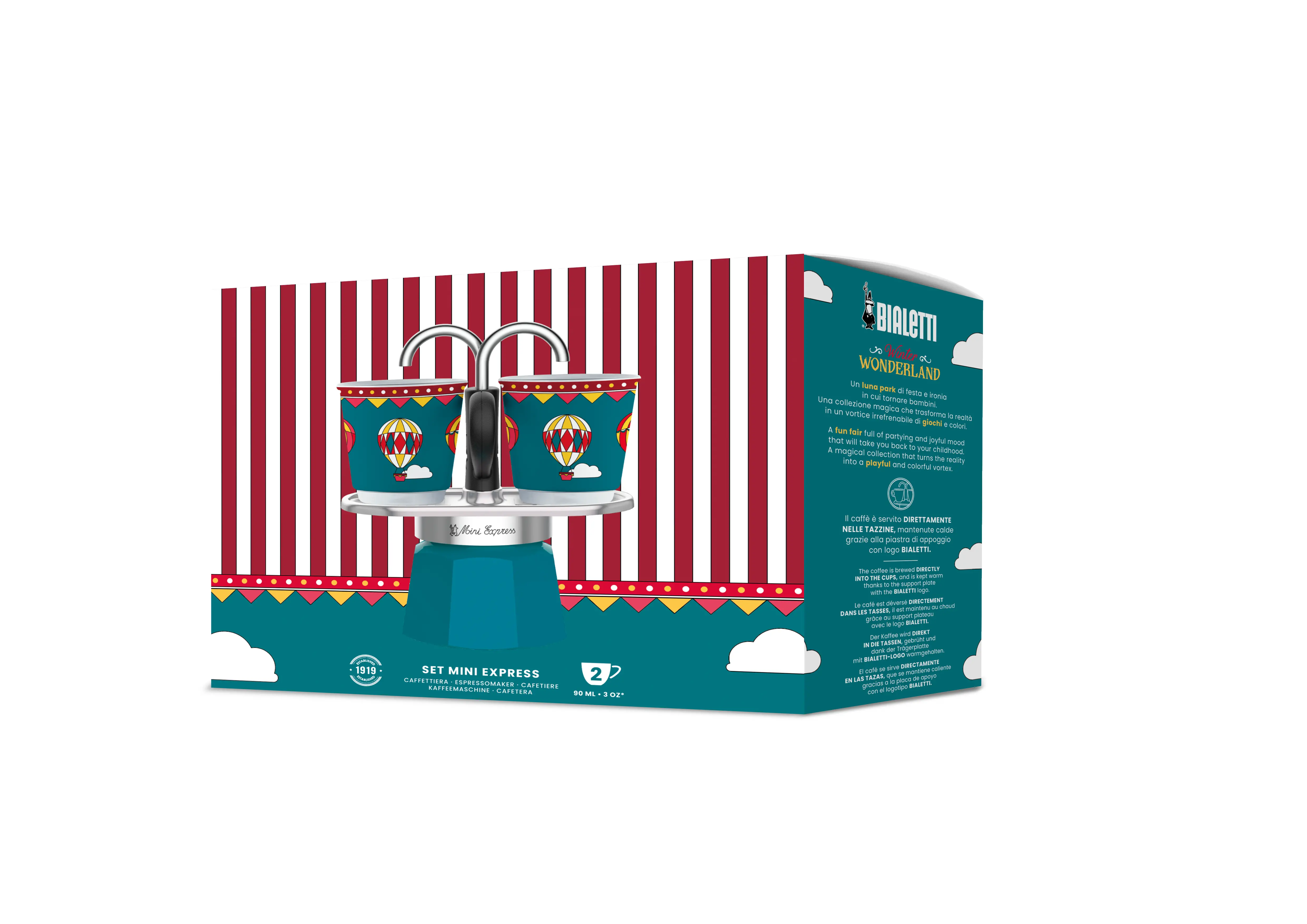 Kawiarka Bialetti Mini Express 2tz 100ml 2 filiżanki