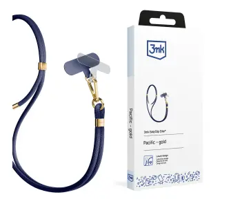 Smycz do telefonu 3mk EasyClip Elite Niebieski
