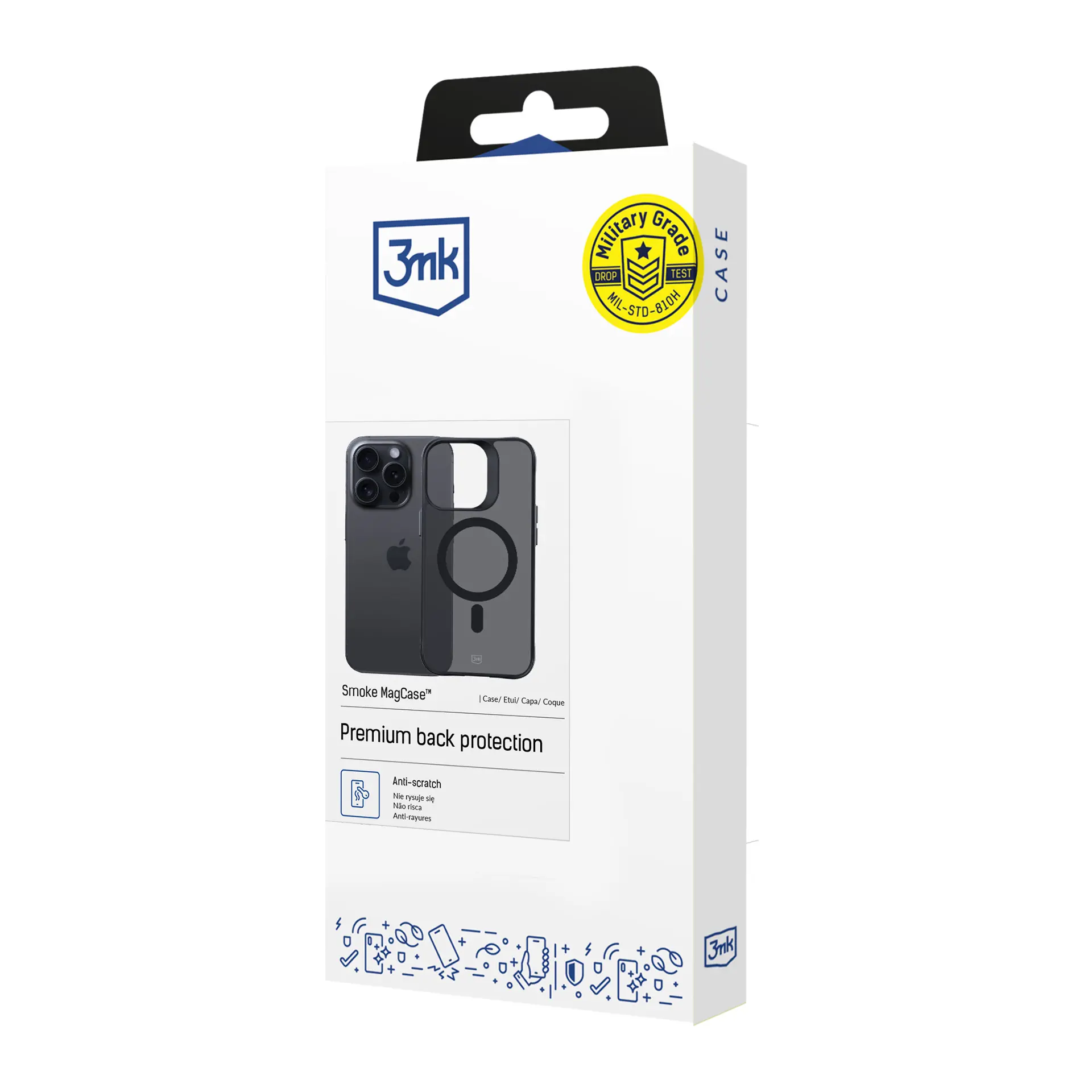 Etui 3mk Smoke MagCase do iPhone 13 Pro Max Czarny
