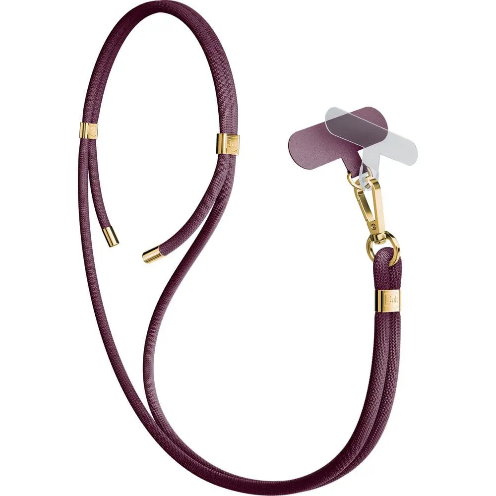 Smycz do telefonu 3mk EeasyClip Elite Mulberry