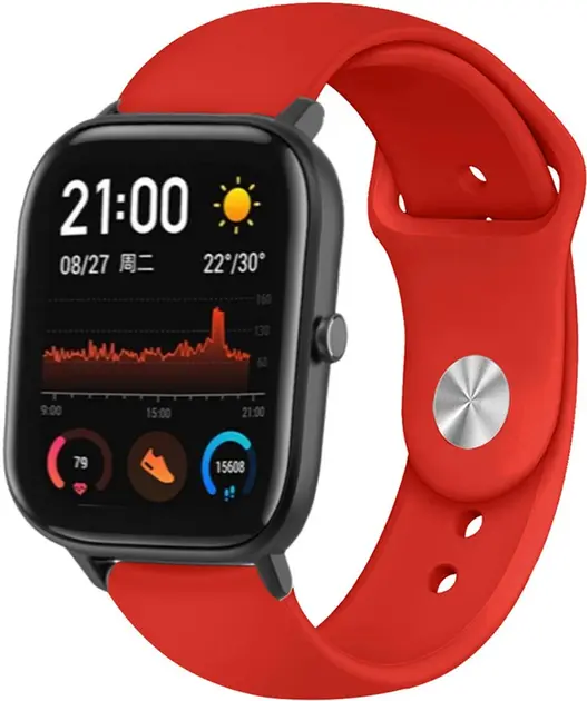 Pasek Beline do Galaxy Watch 20mm Everyday Czerwony