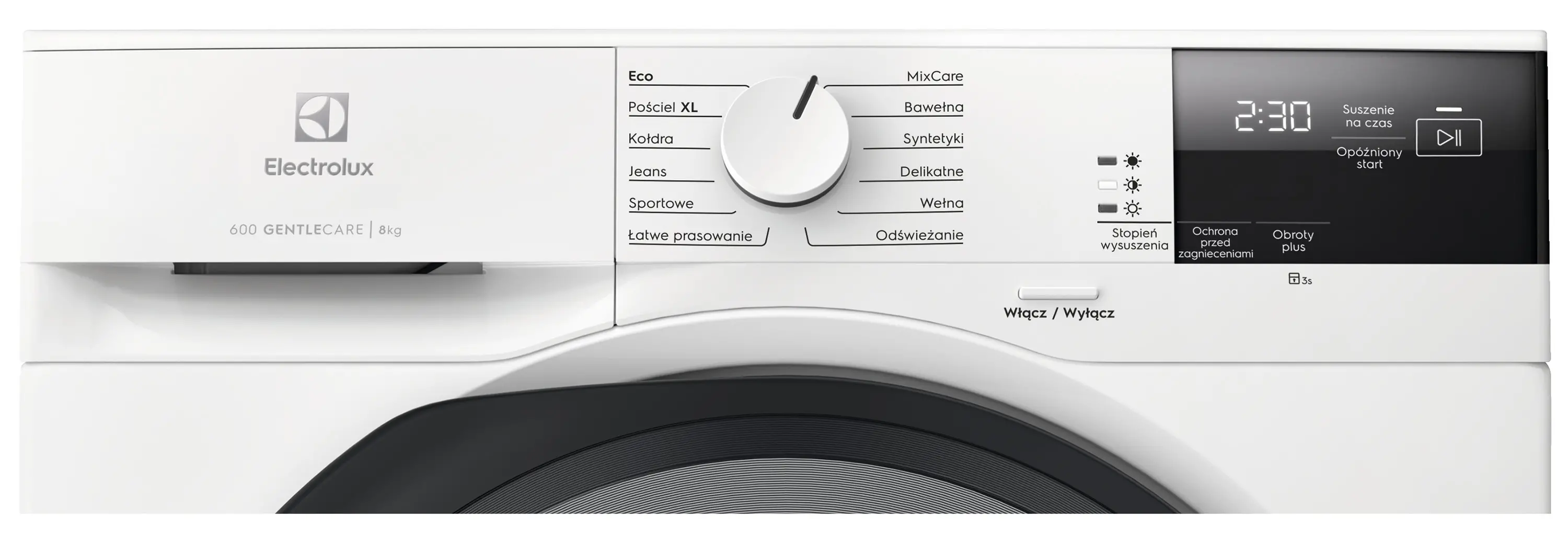 Suszarka Electrolux 600 SensiCare EW6D285AP 63,8cm 8kg