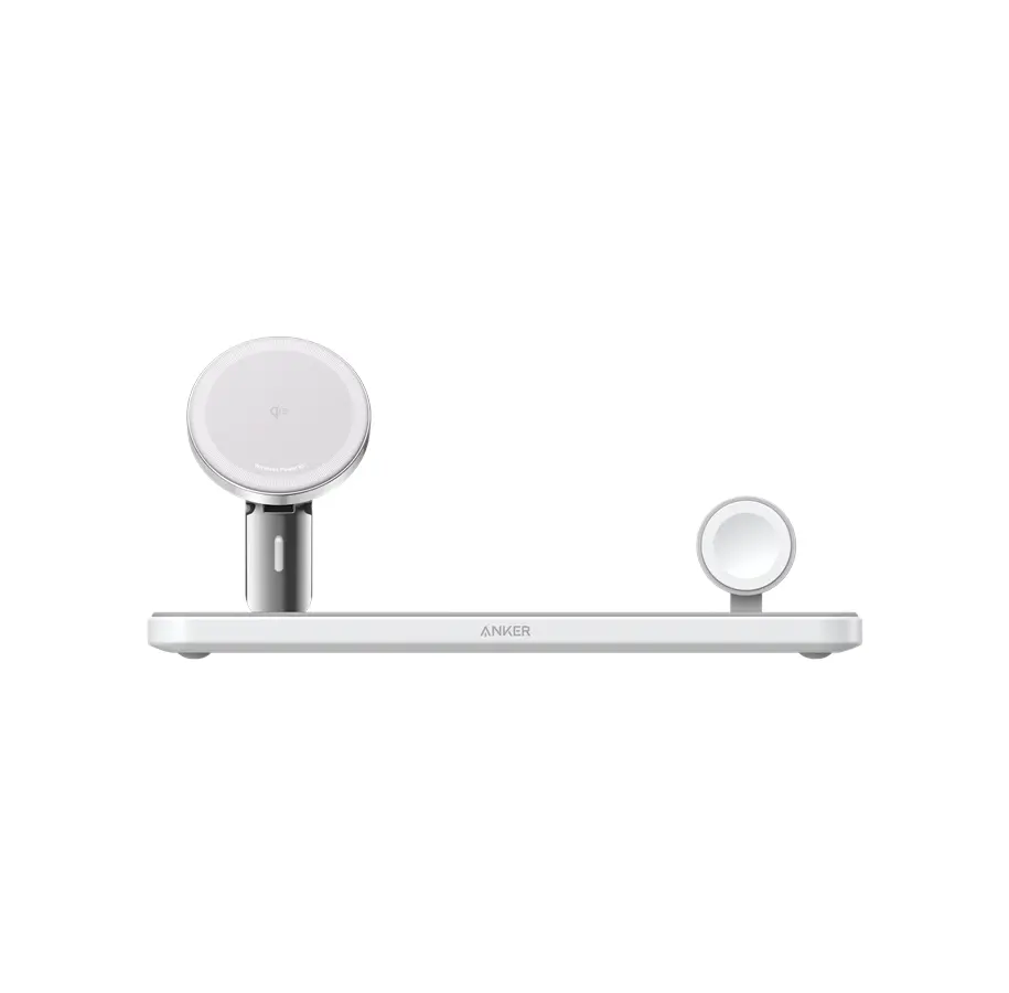 Ładowarka indukcyjna Anker MagGo Magnetic Wireless Charger Stand 15W Biały