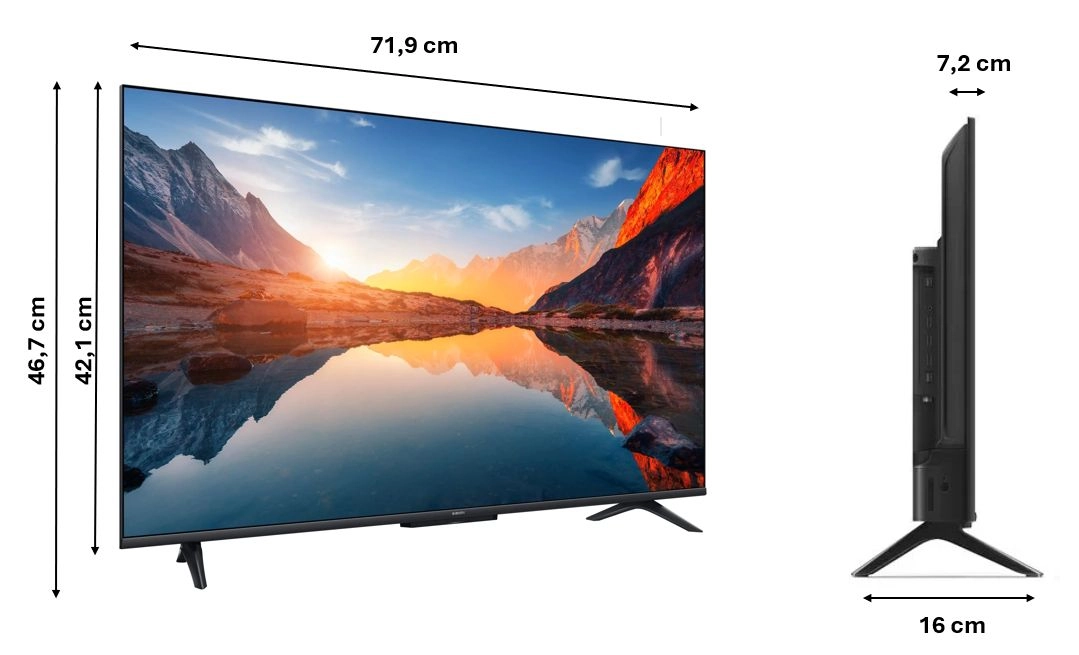 Telewizor Xiaomi TV A 2025 32" (L32M8-P2EU) 32" LED HD Ready Google TV DVB-T2