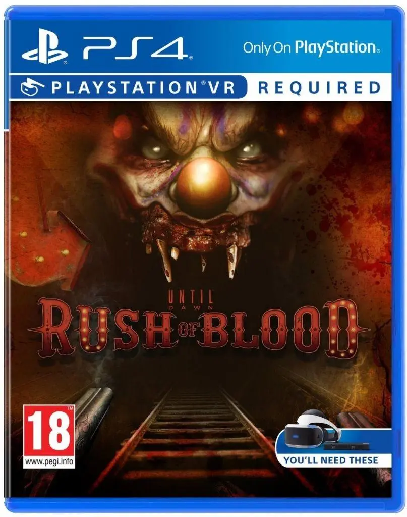 Until Dawn: Rush of Blood VR Gra na PS4 (Kompatybilna z PS5)