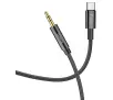 Kabel Hoco AUX jack 3,5mm do USB-C UPA19 1m Czarny