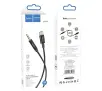 Kabel Hoco AUX jack 3,5mm do USB-C UPA19 1m Czarny