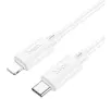 Kabel Hoco Gratifed X88 USB-C do Lightning Biały