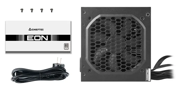 Zasilacz Chieftec Eon ZPU-500S 500W 80+ Czarny