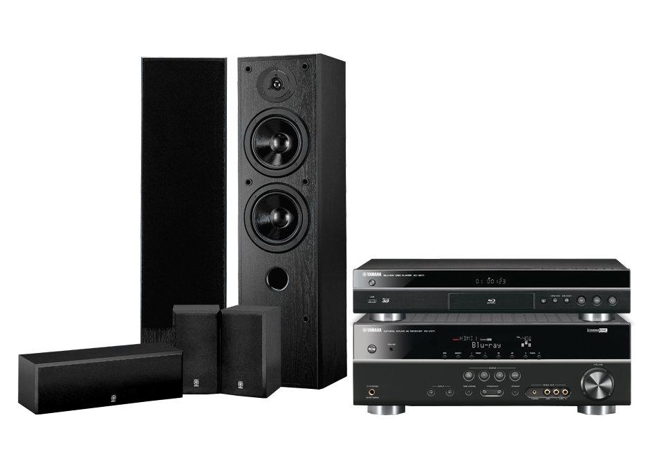 Zestaw kina Yamaha BD-S671B, RX-V371B, NS50/NS-P60B