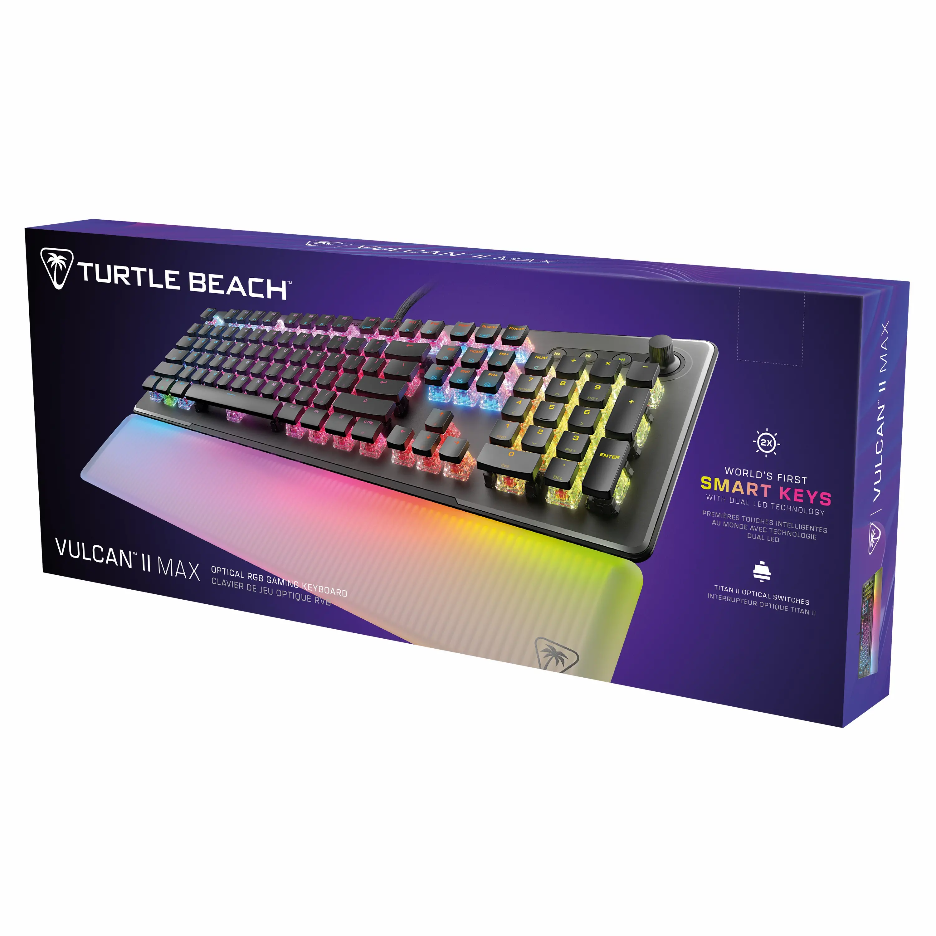 Klawiatura mechaniczna Turtle Beach Vulcan II Max Czarny